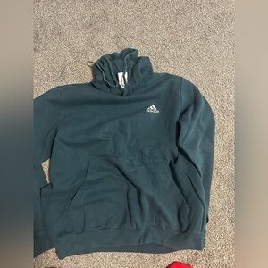 Adidas Men's blue hoodie